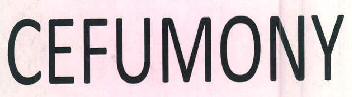 Cefumony Device mark 3419210 Trademark