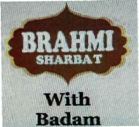 Brahmi Sharbat With Badam Device mark 3490018 Trademark