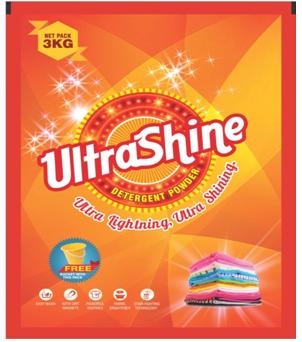 Ultrashine Detergent Powder Ultra Lightning Ultra Shining (device) Device mark 3426900 Trademark