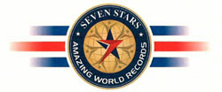 Seven Stars Amazing World Records With Device Of Star Device mark 3482590 Trademark