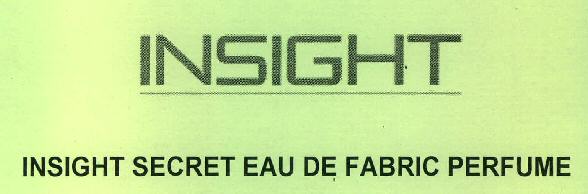 Insight Secret Eau De Fabric Perfume Device mark 2676314 Trademark