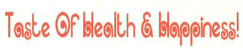 Taste Of Health & Happiness! Device mark 3490476 Trademark
