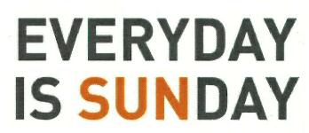 Everyday Is Sunday Device mark 3490499 Trademark