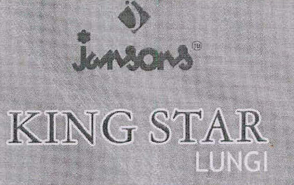 Jansons King Star Lungi Device mark 3461833 Trademark