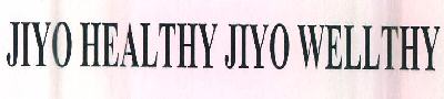 Jiyo Healthy Jiyo Wellthy Device mark 3202593 Trademark
