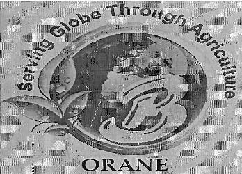 Serving Globe Through Agriculture Orane Device mark 3469570 Trademark