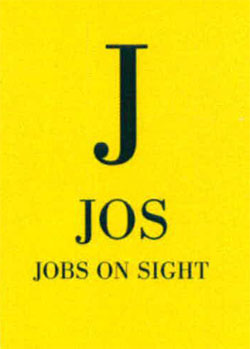 Jos With Word Jobs On Sight And J Logo Device mark 3458298 Trademark
