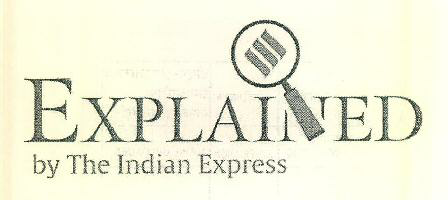 Explained By The Indian Express Device mark 3485246 Trademark