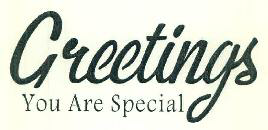 Greetings You Are Special Device mark 3466179 Trademark