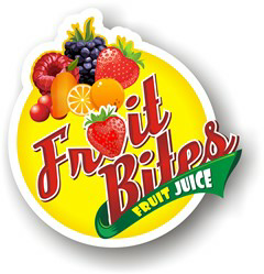 Fruit Bites Fruit Juice (image Of Strawberry In Place Of 'u') Device mark 3473881 Trademark