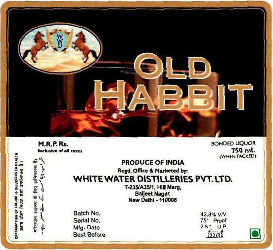 Old Habbit Device mark 3233973 Trademark