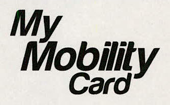 My Mobility Card Device mark 3421494 Trademark