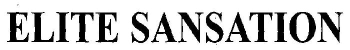 Elite Sansation Device mark 3288420 Trademark