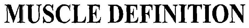 Muscle Definition Device mark 3288428 Trademark