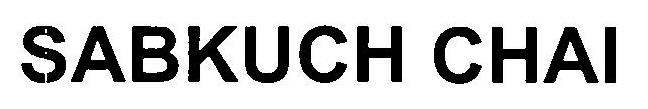 Sabkuch Chai Device mark 3311866 Trademark