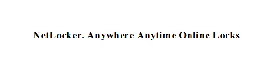 Netlocker. Anywhere Anytime Online Locks Device mark 3327380 Trademark
