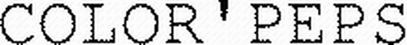 Color ' Peps Device mark 3335325 Trademark