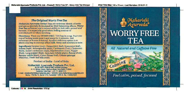 Worry Free Tea Device mark 3358700 Trademark
