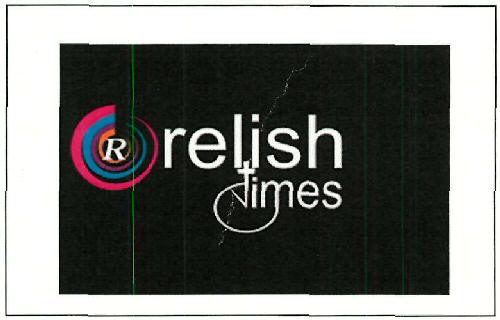 Relish Times Device mark 3358623 Trademark