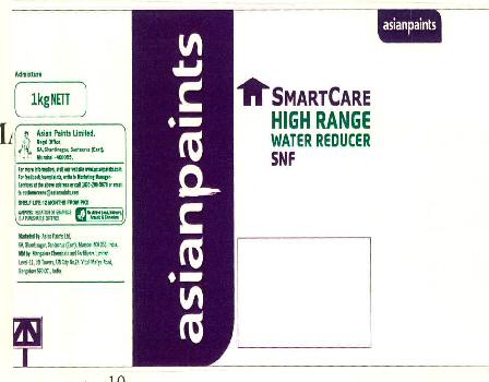 Asianpaints Smartcare High Range Water Reducer Snf Device mark 3366512 Trademark