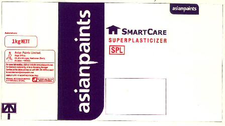 Asianpaints Smartcare Superplasticizer Device mark 3366515 Trademark