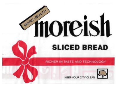Moreish Sliced Bread Device mark 3366410 Trademark