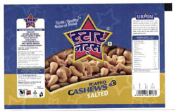 Star Nuts With Device Of Cashews Device mark 2776839 Trademark