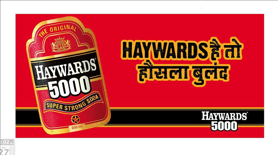 Haywards Hai Toh Hausla Buland ( Label) Device mark 2412159 Trademark