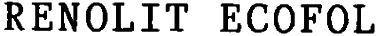 Renolit Ecofol Device mark 2785528 Trademark