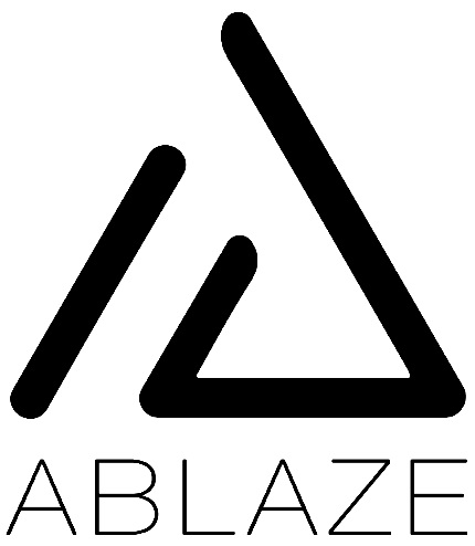 Ablaze (with Logo) Device mark 3436519 Trademark