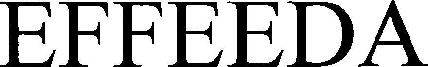 Effeeda Device mark 3452380 Trademark