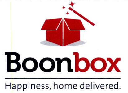 Boonbox Happiness, Home Delivered (with Device) Device mark 2831556 Trademark