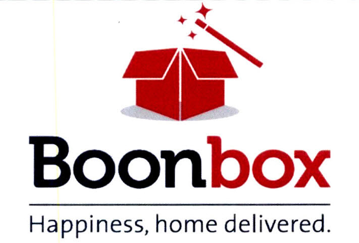 Boonbox Happiness, Home Delivered (with Device) Device mark 2831560 Trademark