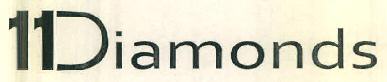 11 Diamonds Device mark 3437722 Trademark
