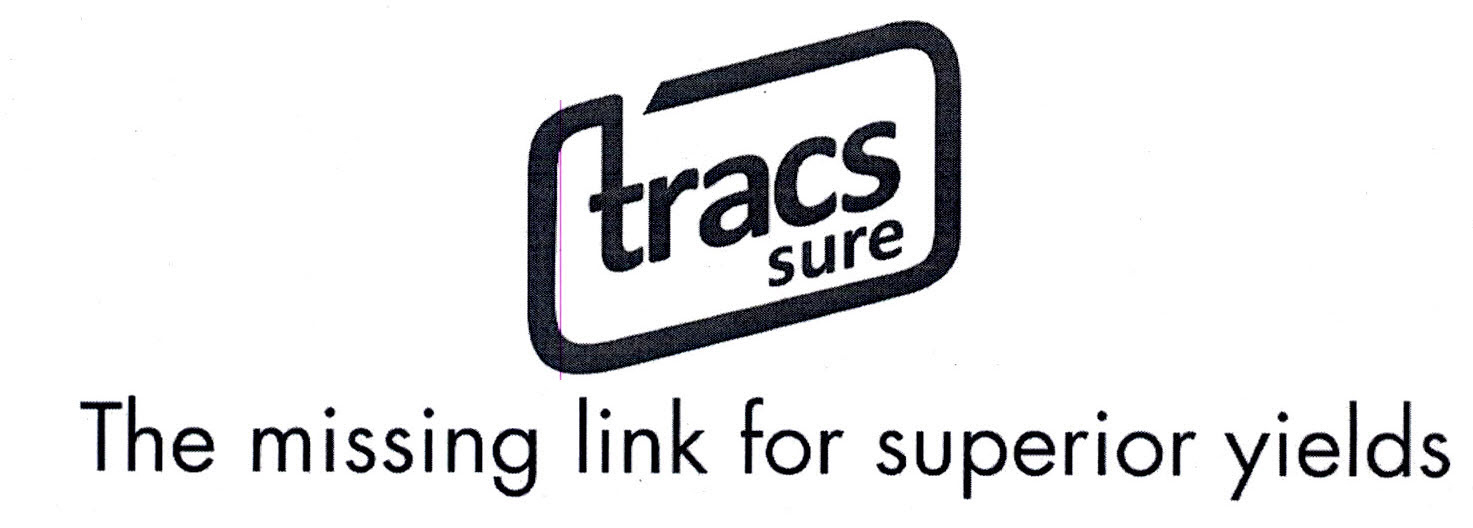 Tracs Sure The Missing Link For Superior Yields Device mark 2840301 Trademark