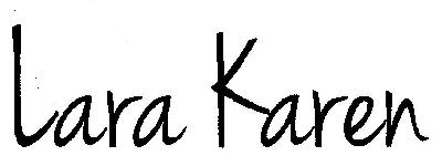 Lara Karen Device mark 2910335 Trademark