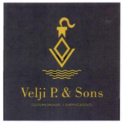 Velji P. & Sons With Logo Device mark 2910351 Trademark