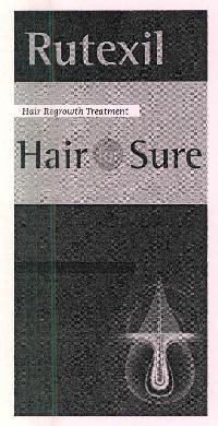 Rutexil Hair For Sure Device mark 2910358 Trademark