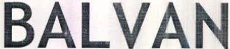 Balvan Device mark 2544845 Trademark
