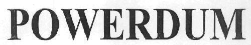Powerdum Device mark 2933857 Trademark