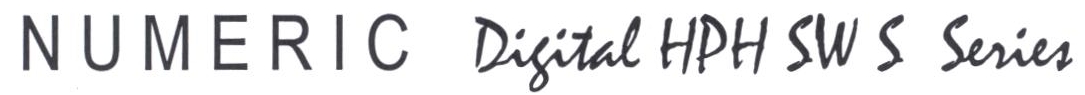 Numeric Digital Hph Sw S Series Device mark 2277366 Trademark