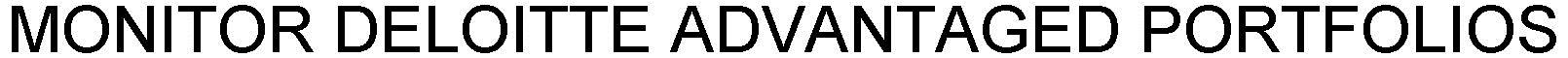 Monitor Deloitte Advantaged Portfolios Device mark 2971957 Trademark