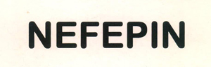 Nefepin Device mark 2607014 Trademark