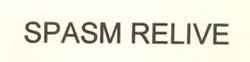 Spasm Relive Device mark 2607195 Trademark