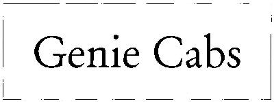 Genie Cabs (device) Device mark 2630437 Trademark