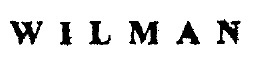 Wilman Device mark 544551 Trademark