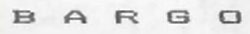 " B A R G O " Device mark 779419 Trademark
