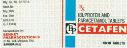 Cetafen Device mark 894476 Trademark