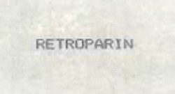 Retroparin Device mark 848252 Trademark