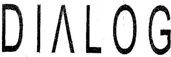 D I A L O G Device mark 972309 Trademark